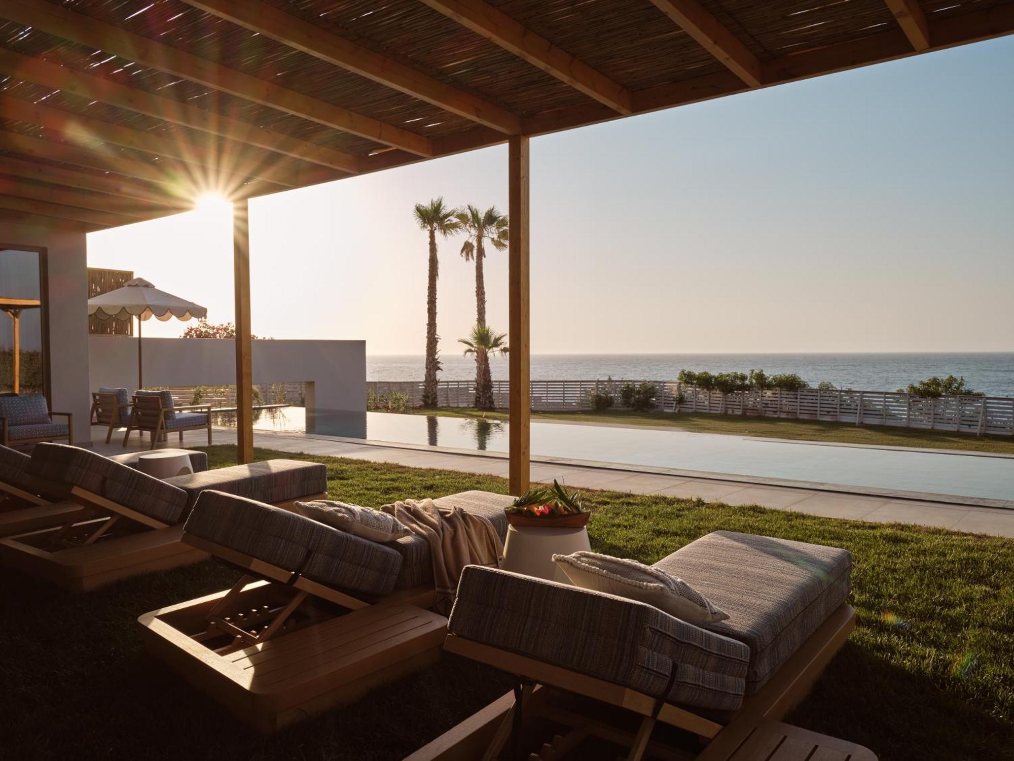 The Royal Blue A Luxury Beach Resort (Adults Only) Panormos  Экстерьер фото